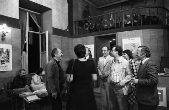 Главный режиссёр Театра имени Ш. Руставели Роберт Стуруа