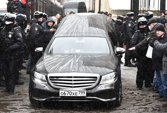 Прощание с А. Градским