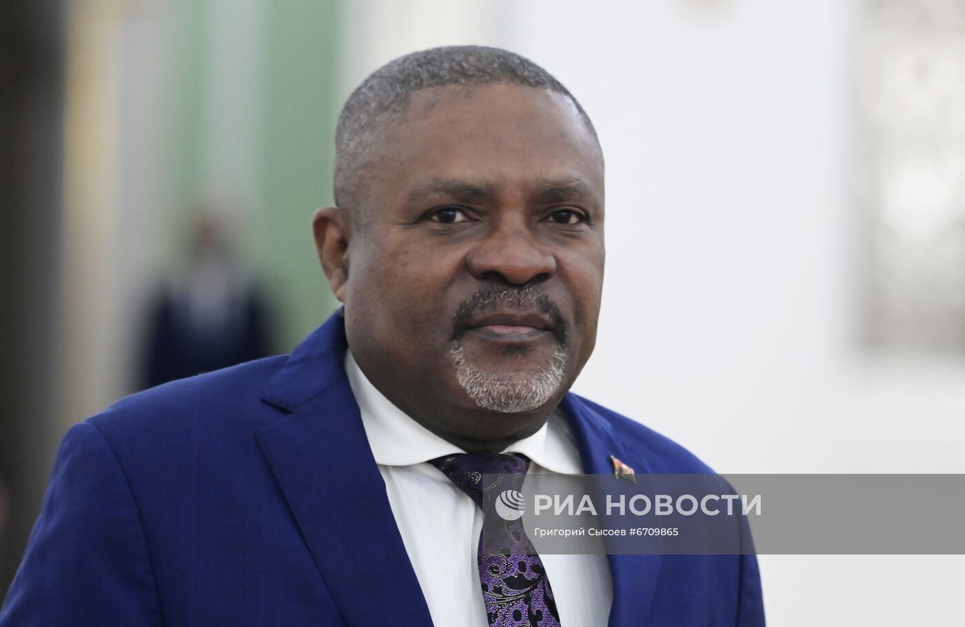 Президент РФ В. Путин принял верительные грамоты у вновь прибывших послов иностранных государств