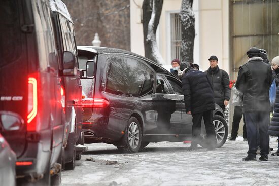Прощание с А. Градским