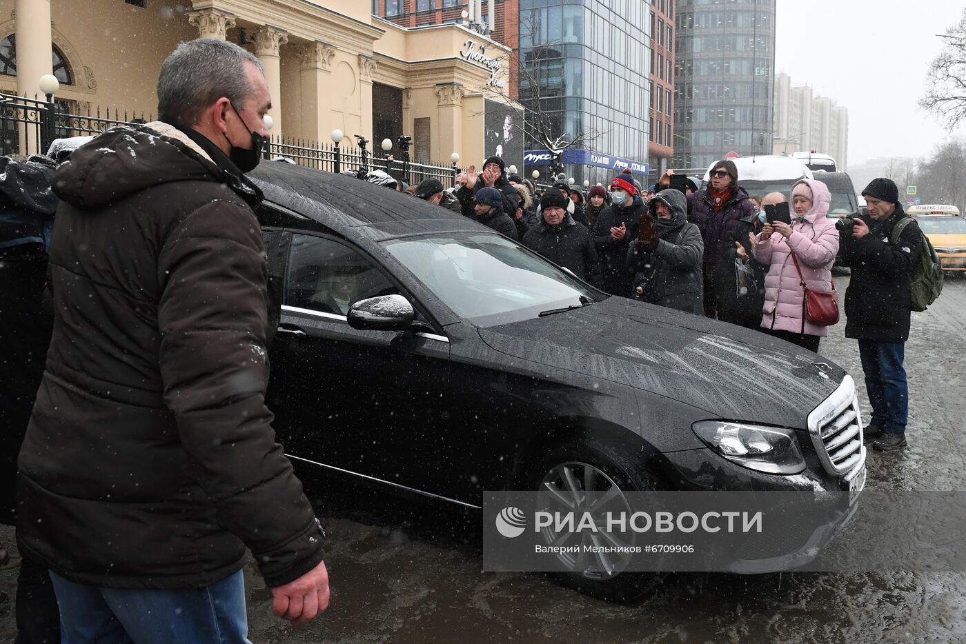 Прощание с А. Градским