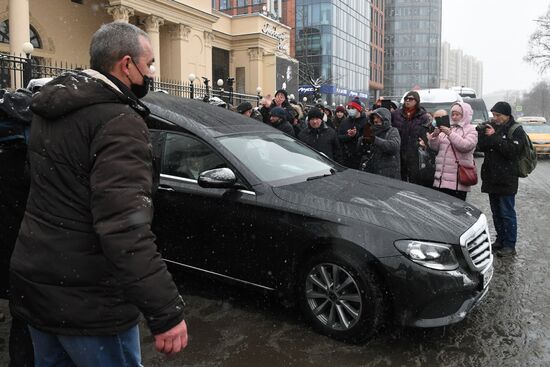 Прощание с А. Градским