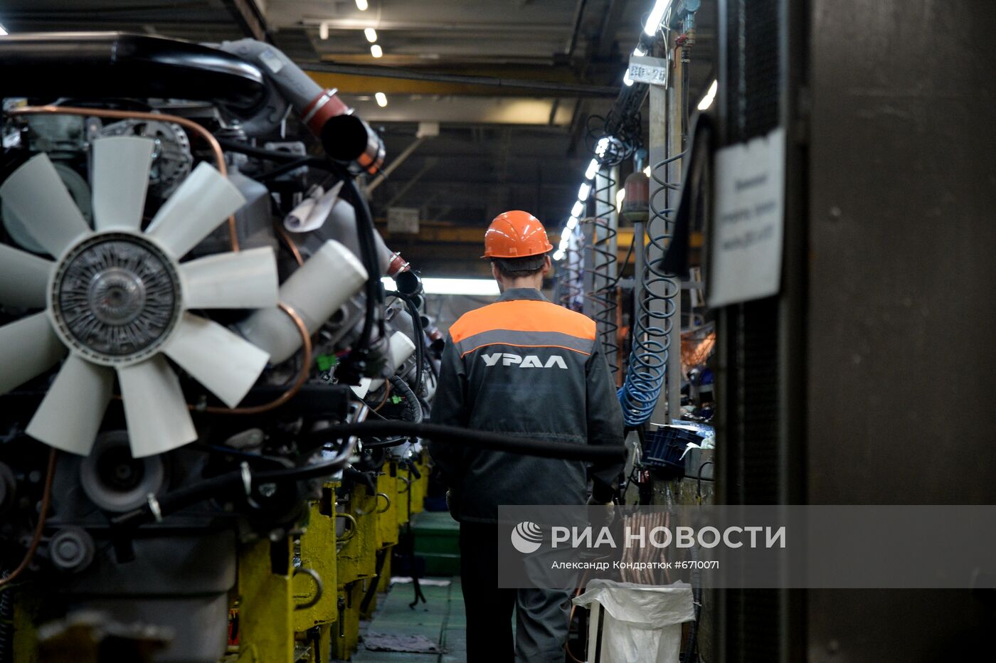 Автозавод "УРАЛ" в Миассе