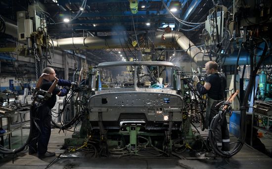 Автозавод "УРАЛ" в Миассе
