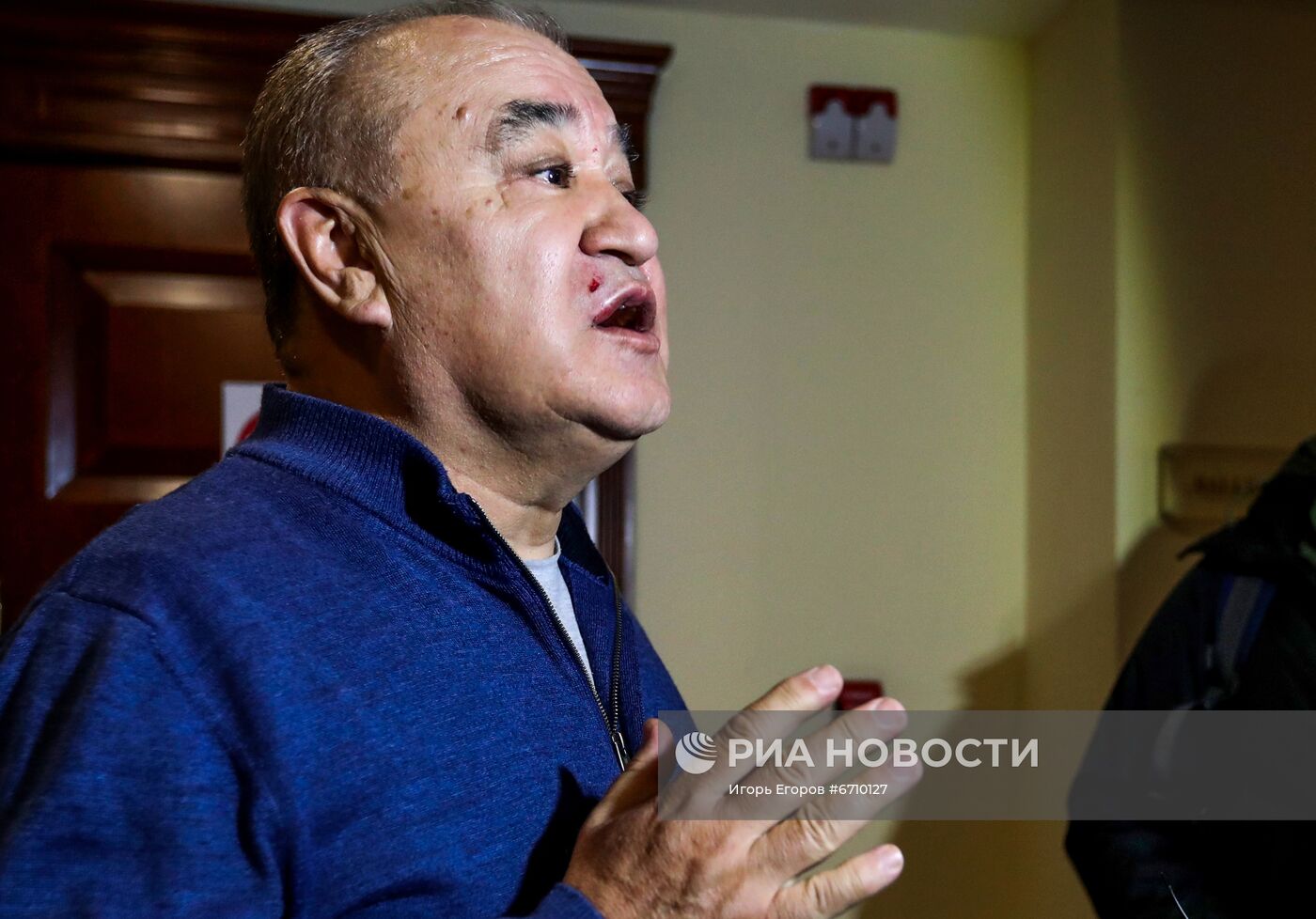П/к лидера партии "Ата Мекен" О. Текебаева 