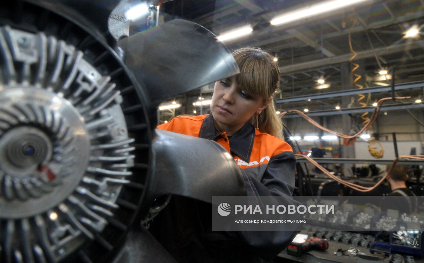 Автозавод "УРАЛ" в Миассе