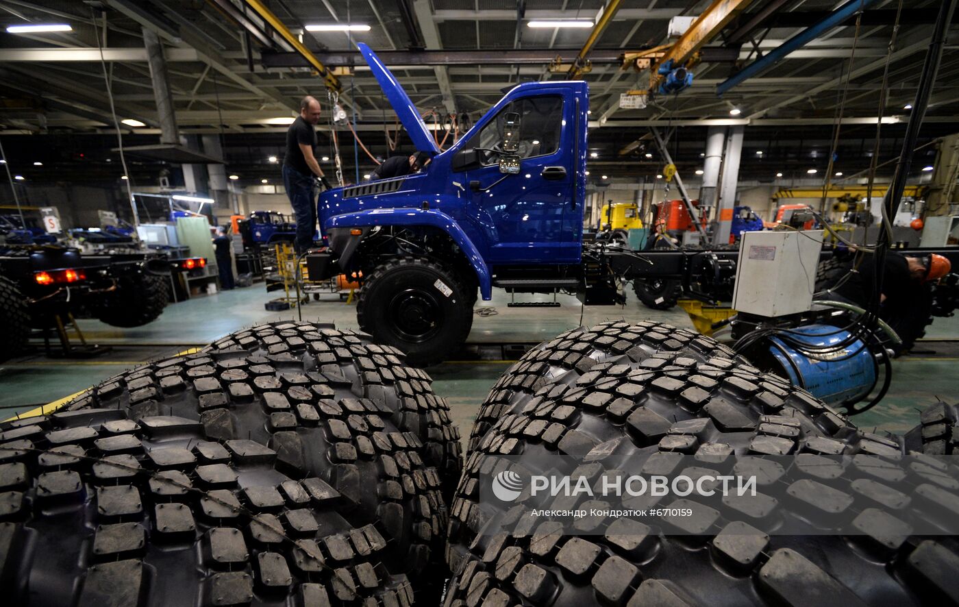 Автозавод "УРАЛ" в Миассе