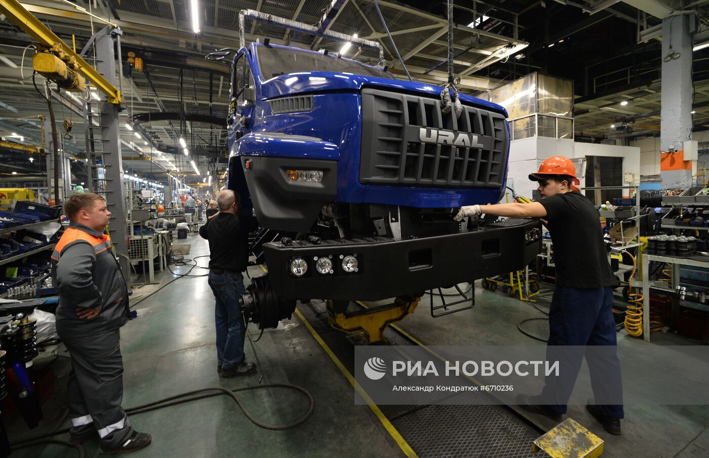 Автозавод "УРАЛ" в Миассе