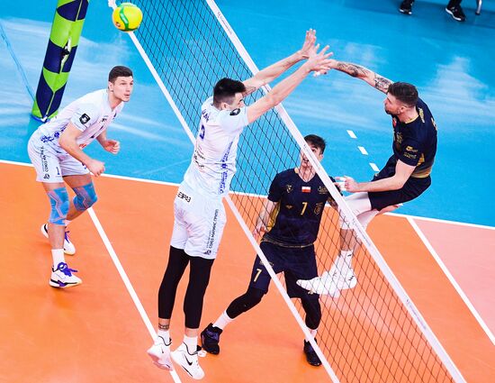 Волейбол. Лига чемпионов. Мужчины. Матч "Динамо" (Москва) - "Проджект"