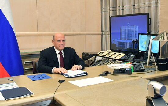 Председатель правительства РФ М. Мишустин провел заседание правительства РФ