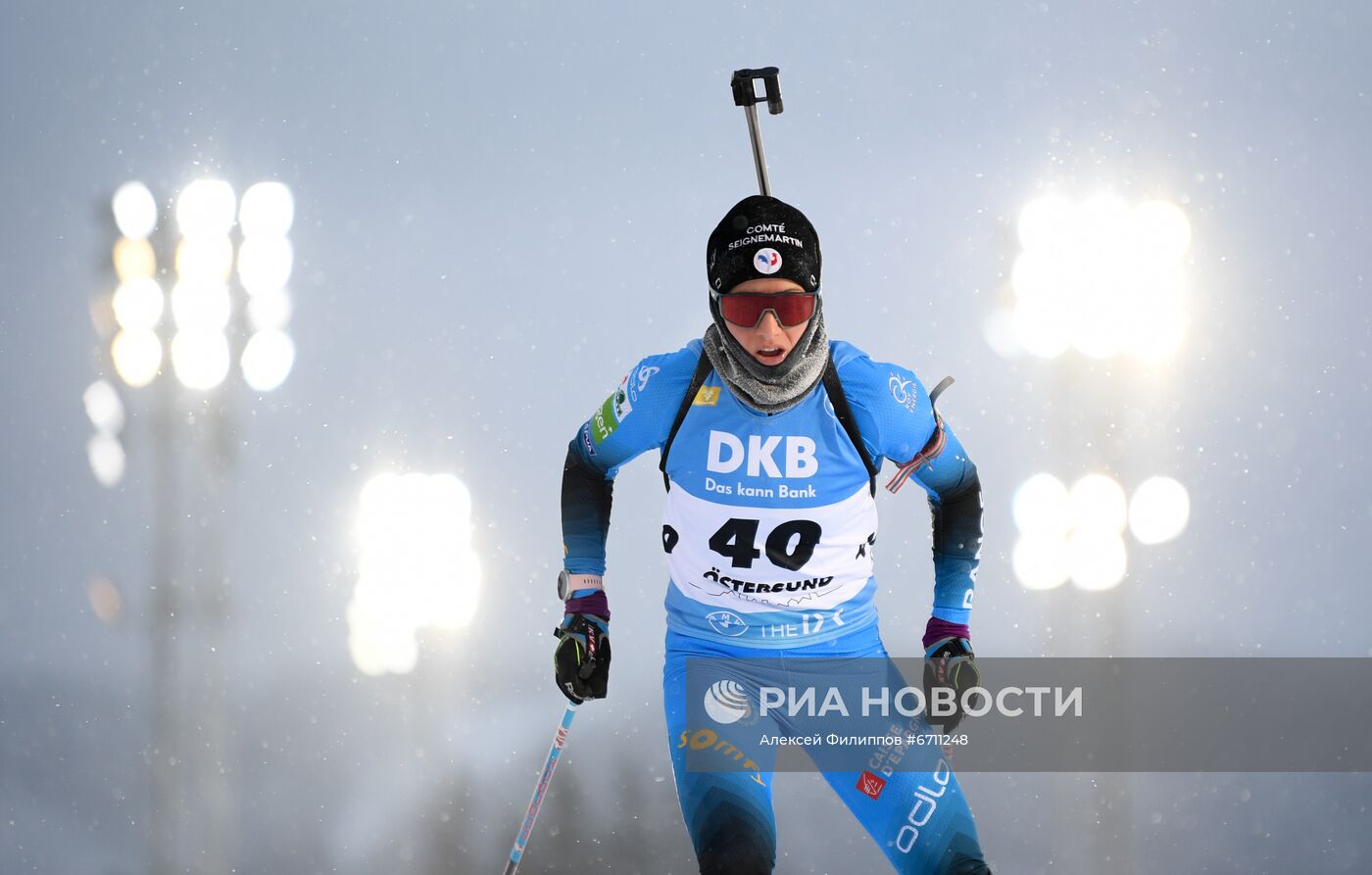 Биатлон. II этап Кубка мира. Женщины. Спринт