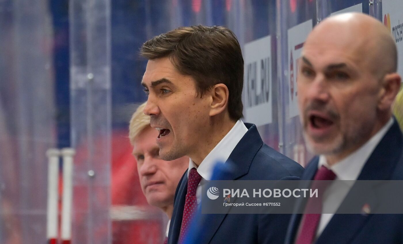 Хоккей. КХЛ. Матч ЦСКА - "Локомотив"