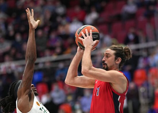 Баскетбол. Евролига. Матч ЦСКА - "Панатинаикос"