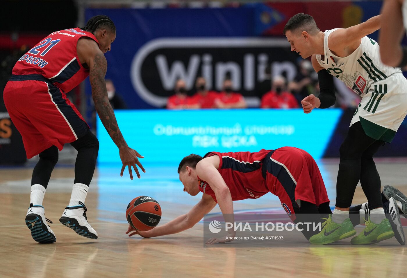 Баскетбол. Евролига. Матч ЦСКА - "Панатинаикос"