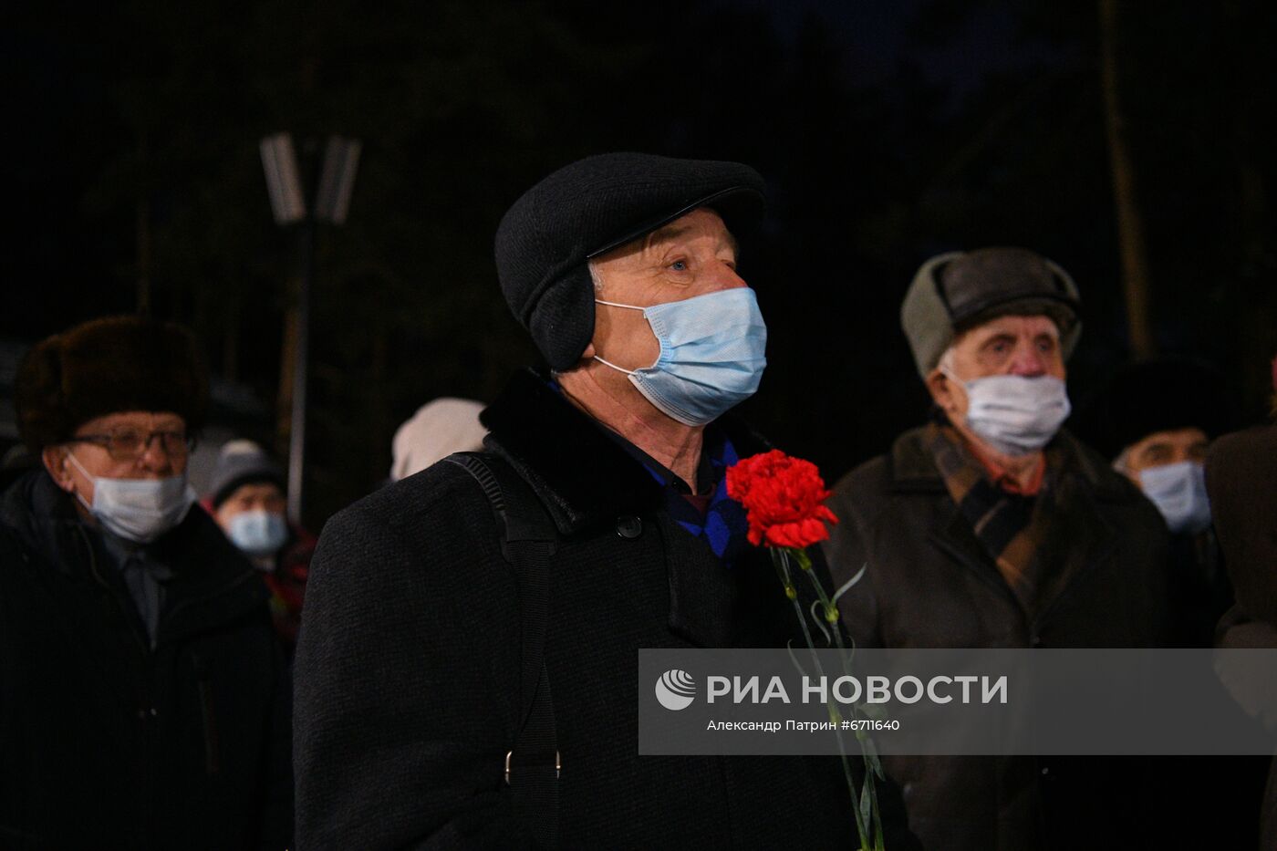 Митинг в память о погибших шахтерах в Кемерово