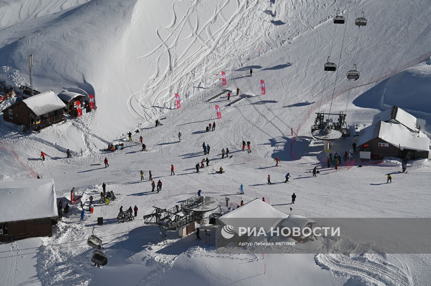 Старт горнолыжного сезона на курорте "Красная Поляна"