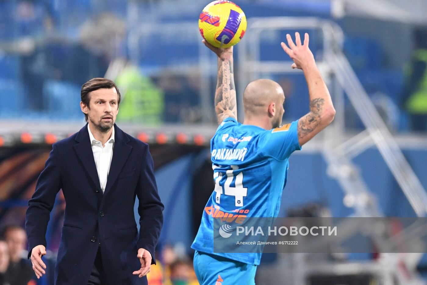 Футбол. РПЛ. Матч "Зенит" - "Ростов"