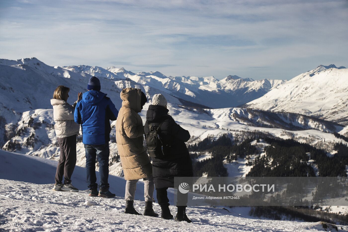 Старт горнолыжного сезона на курорте "Архыз"