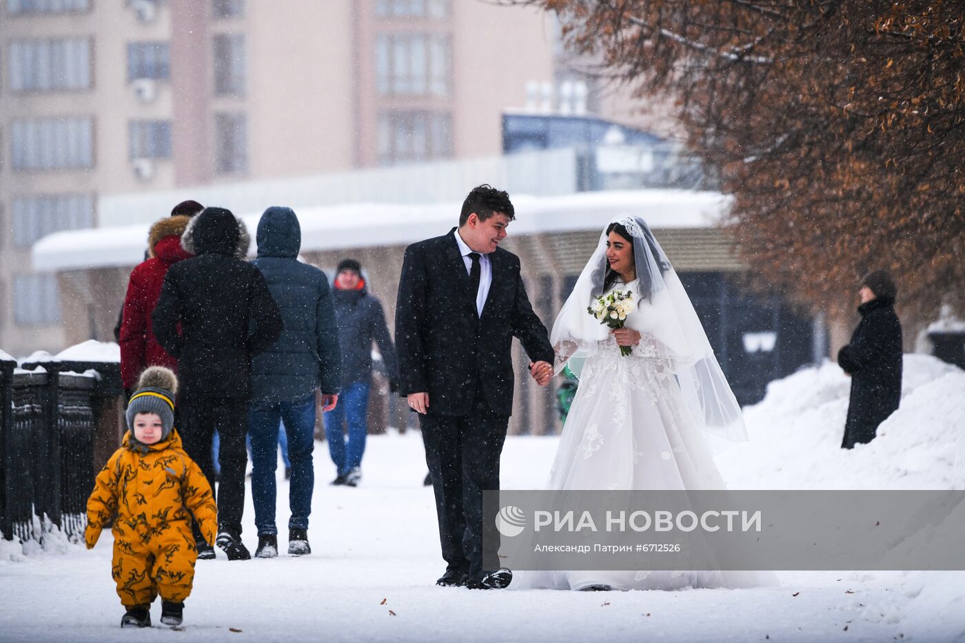 Снегопад в Кемерове