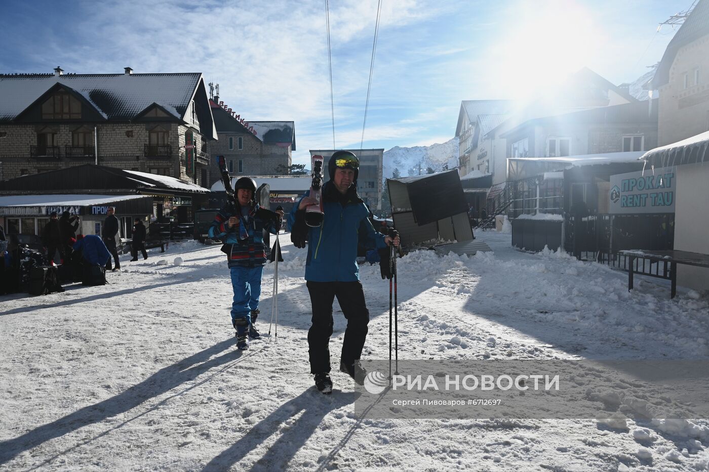 Открытие горнолыжного сезона на "Эльбрусе"