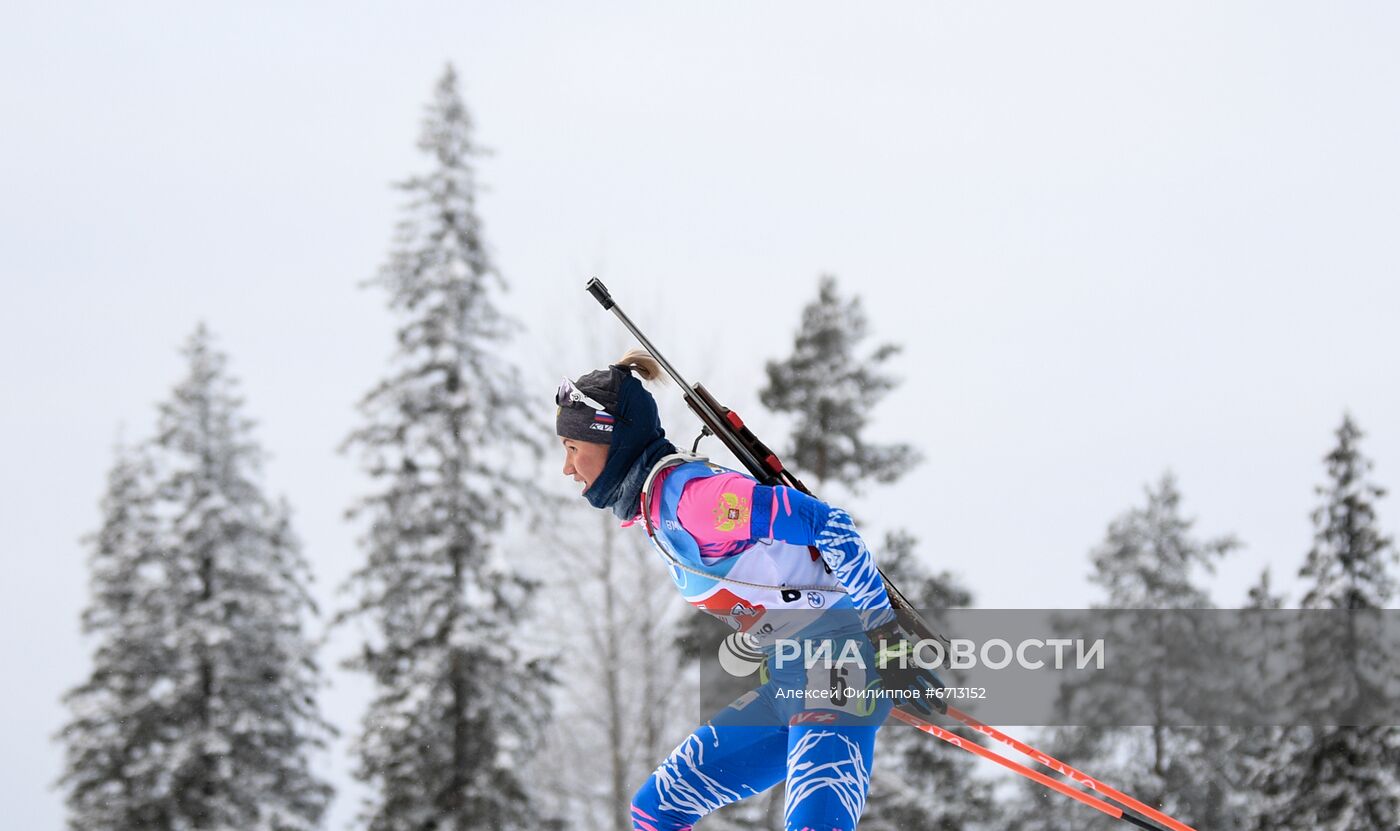 Биатлон. II этап Кубка мира. Женщины. Эстафета