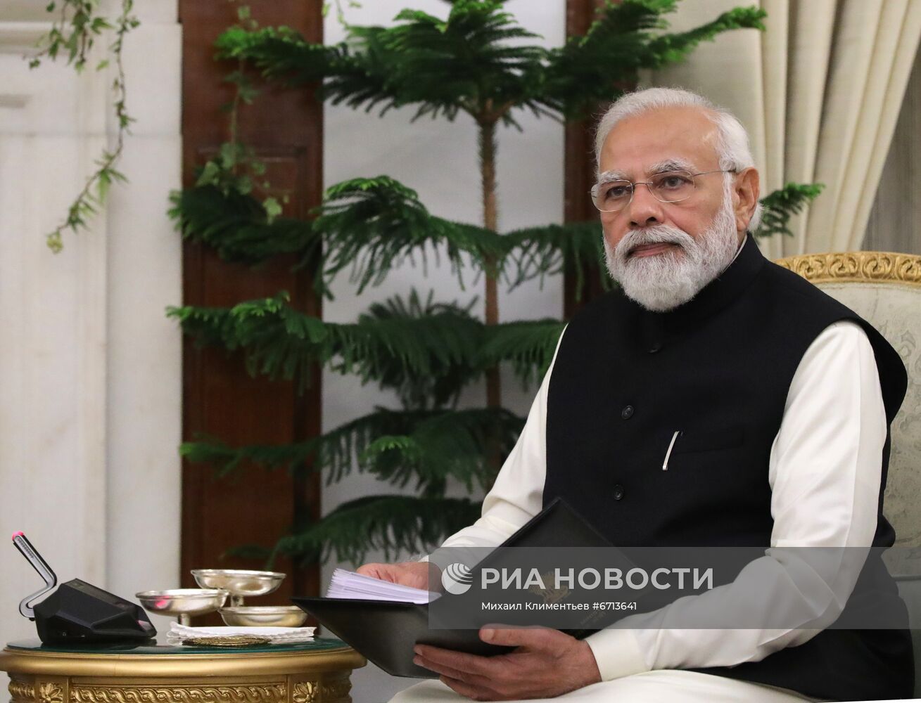 Рабочий визит президента РФ В. Путина в Индию