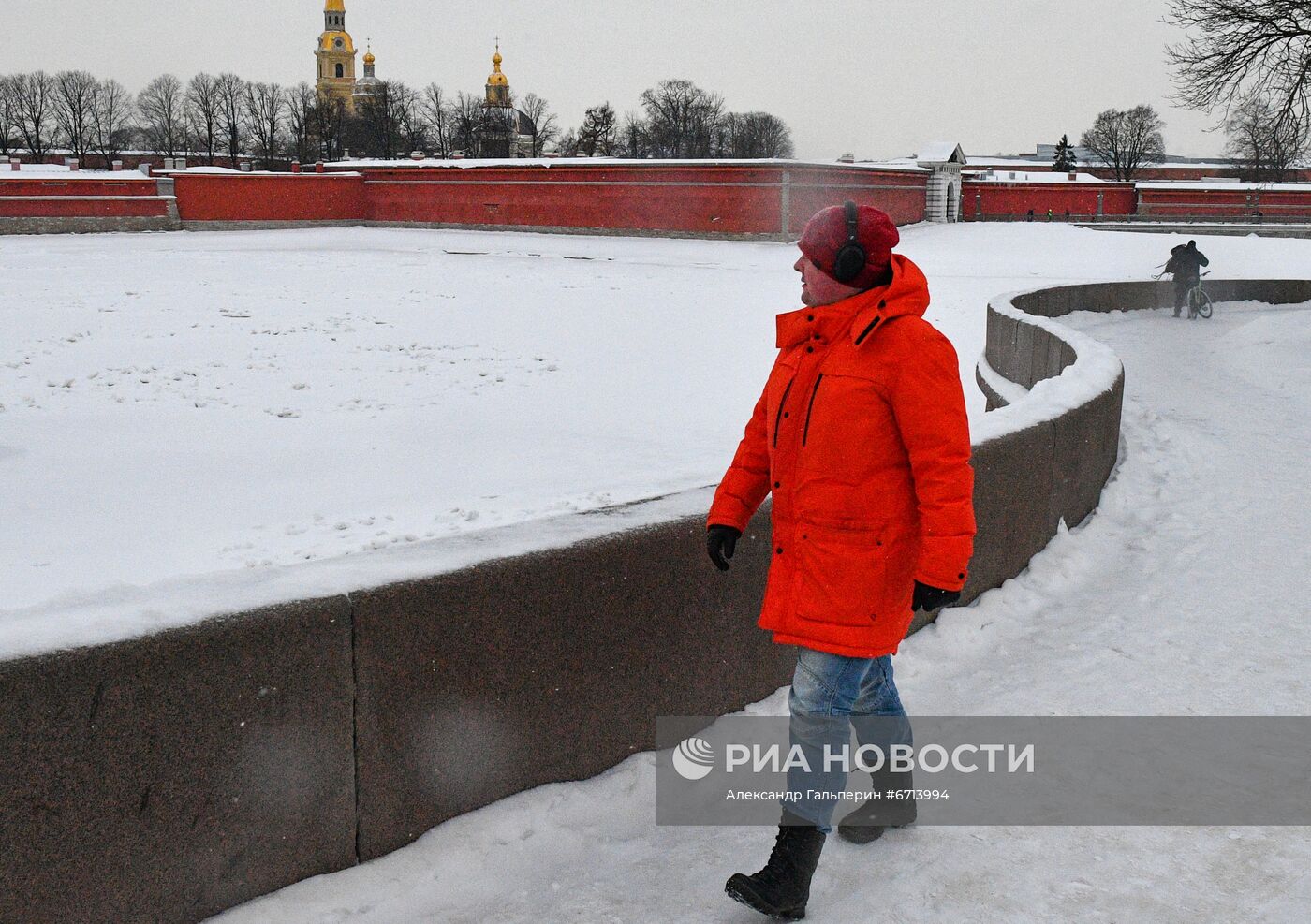 Мороз в Санкт-Петербурге