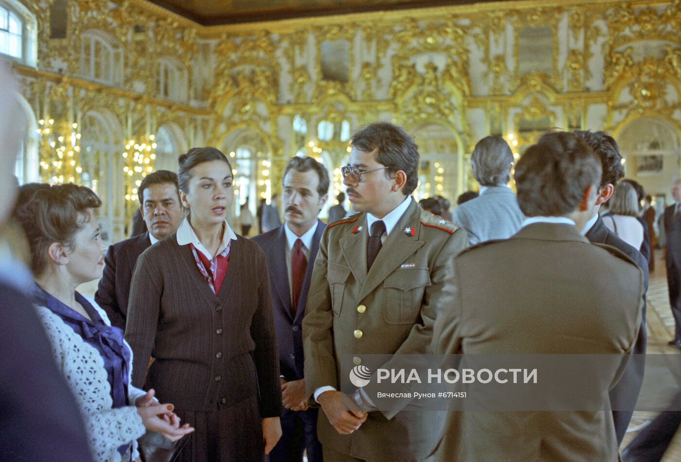 Визит делегации Никарагуа в СССР