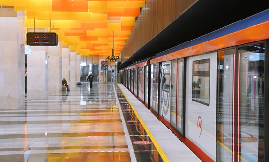 Открытие участка Большой кольцевой линии метро