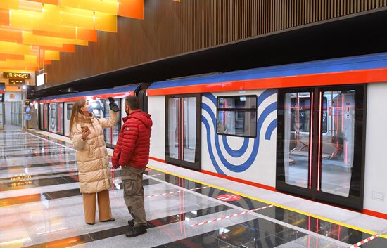 Открытие участка Большой кольцевой линии метро
