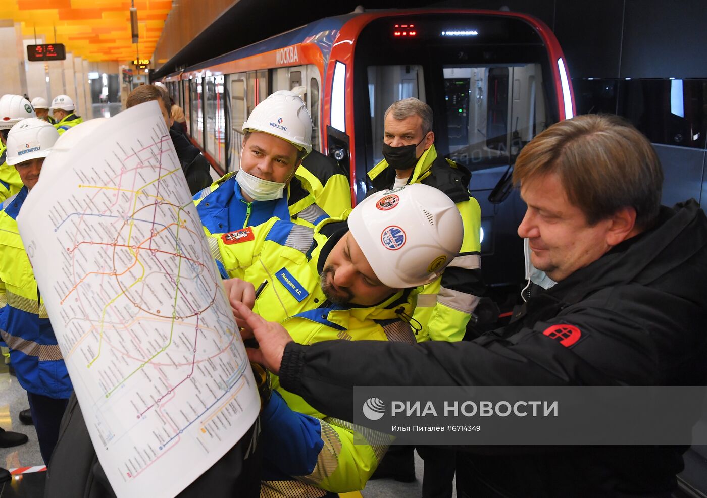 Открытие участка Большой кольцевой линии метро