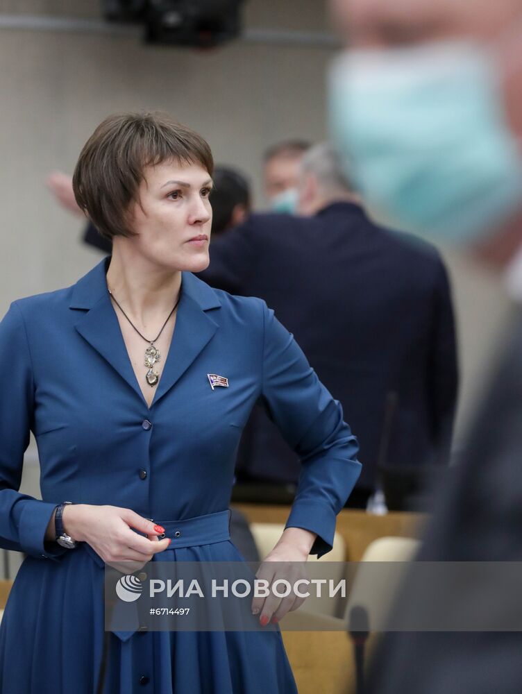 Пленарное заседание Государственной Думы РФ