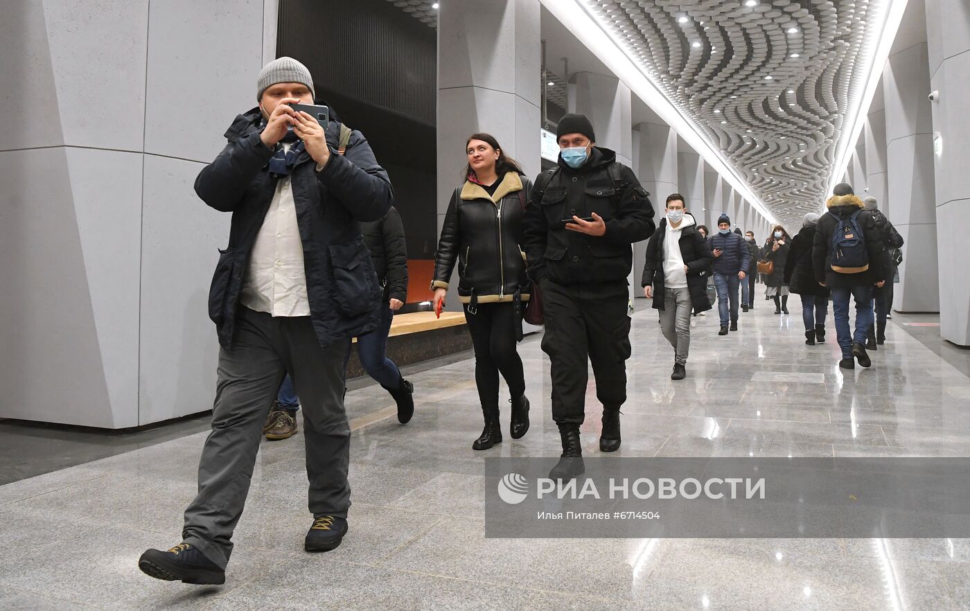 Открытие участка Большой кольцевой линии метро