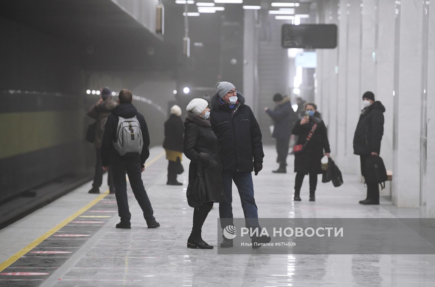 Открытие участка Большой кольцевой линии метро