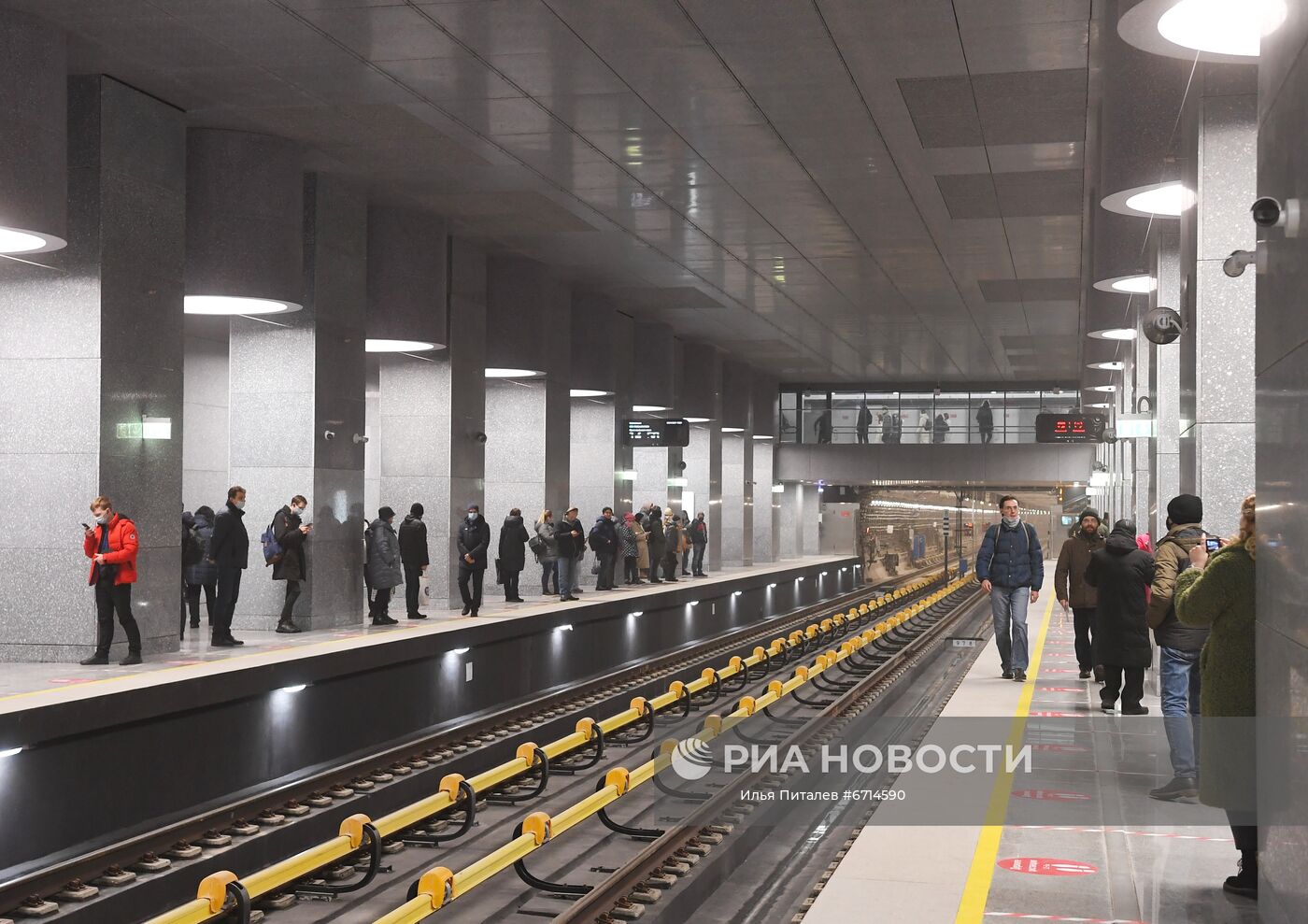 Открытие участка Большой кольцевой линии метро