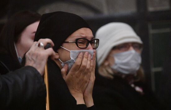 Прощание с Марком Рудинштейном