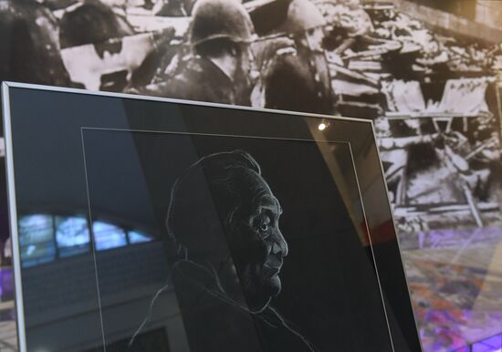 Открытие выставки "Нюрнберг. Начало мира. Международный военный трибунал в рисунках Н. Жукова"