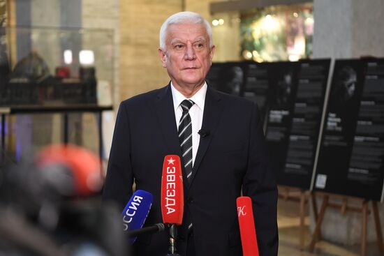 Открытие выставки "Нюрнберг. Начало мира. Международный военный трибунал в рисунках Н. Жукова"