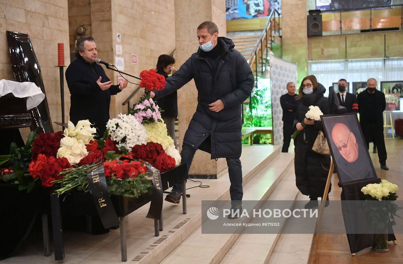 Прощание с Марком Рудинштейном