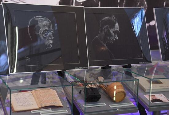 Открытие выставки "Нюрнберг. Начало мира. Международный военный трибунал в рисунках Н. Жукова"