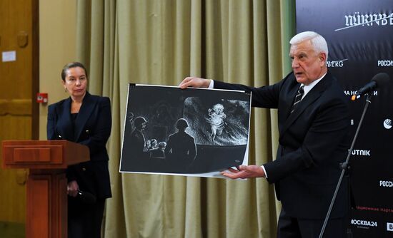 Открытие выставки "Нюрнберг. Начало мира. Международный военный трибунал в рисунках Н. Жукова"