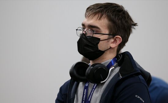 Участник Конгресса молодых ученых в Сочи. Фото могут быть использованы при наличии обязательной ссылки на источник. Место: Россия, Краснодарский край, Сочи. Автор: Виталий Тимкив. Конгресс молодых ученых и закрытие Года науки и технологий