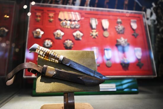 Открытие выставки "Нюрнберг. Начало мира. Международный военный трибунал в рисунках Н. Жукова"