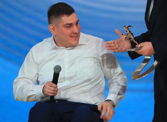 Церемония награждения лауреатов Национальной спортивной премии за 2021 год