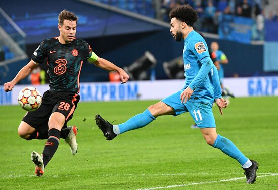 Футбол. Лига чемпионов. Матч "Зенит" - "Челси"