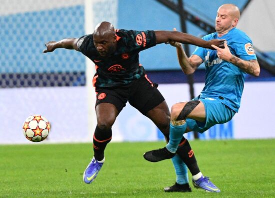 Футбол. Лига чемпионов. Матч "Зенит" - "Челси"