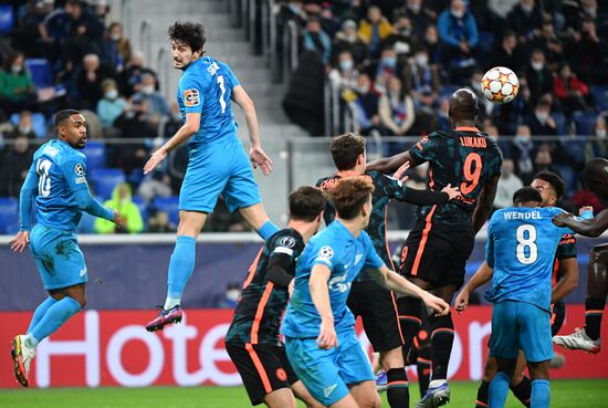 Футбол. Лига чемпионов. Матч "Зенит" - "Челси"