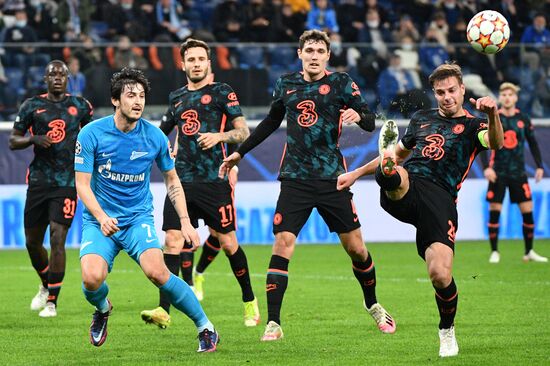 Футбол. Лига чемпионов. Матч "Зенит" - "Челси"