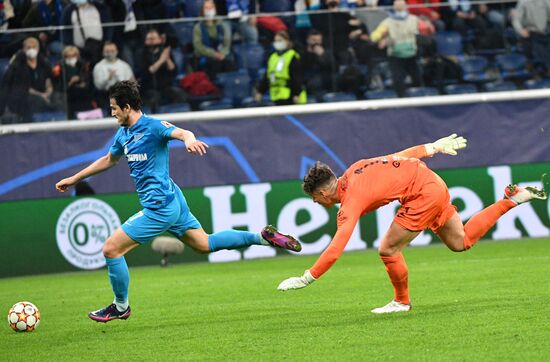 Футбол. Лига чемпионов. Матч "Зенит" - "Челси"