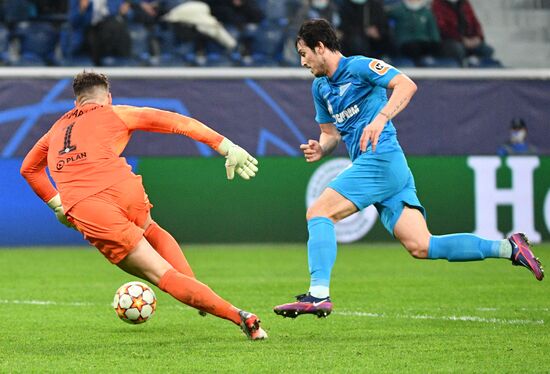 Футбол. Лига чемпионов. Матч "Зенит" - "Челси"